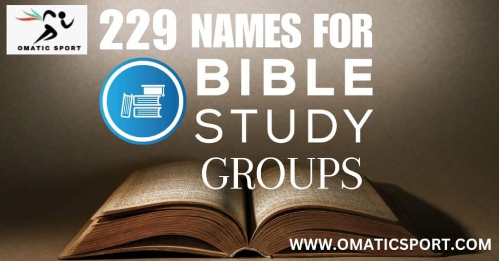 Names For Bible Study Groups