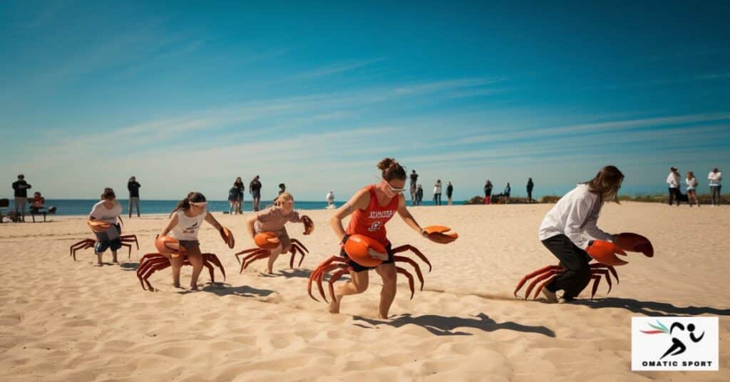 Crab Walk Relay