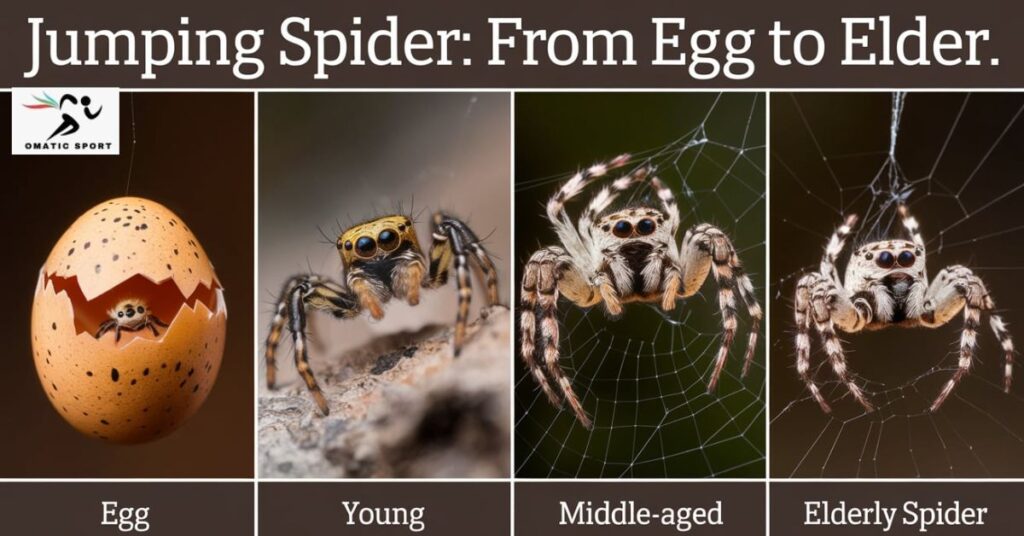 Jumping Spider From Egg to Elder