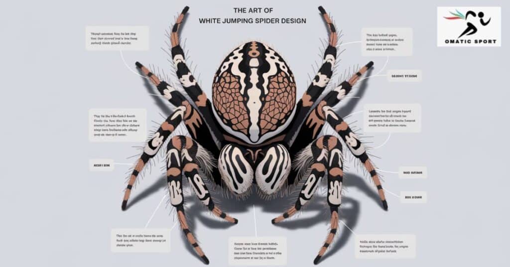 The Art of White Jumping Spider Design