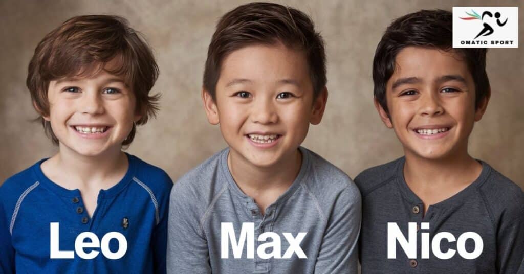 Trio Names for Boys