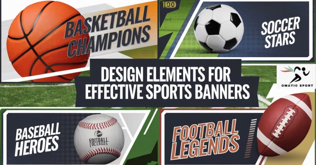 Design Elements for Effective Sports Banners