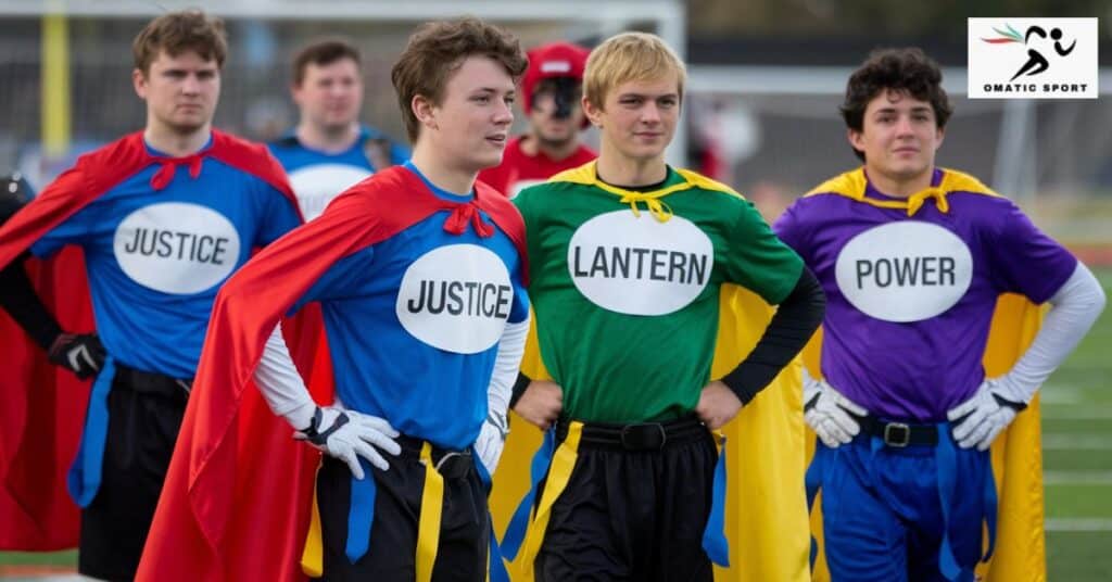 Superhero-Inspired in Flag Football Team Names