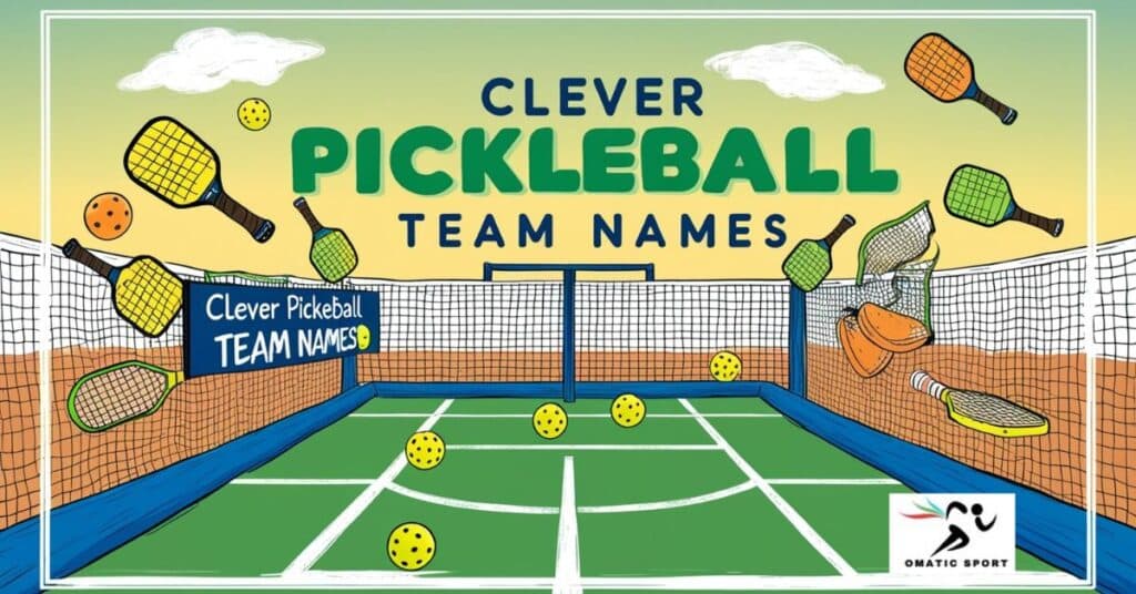 Clever Pickleball Team Names