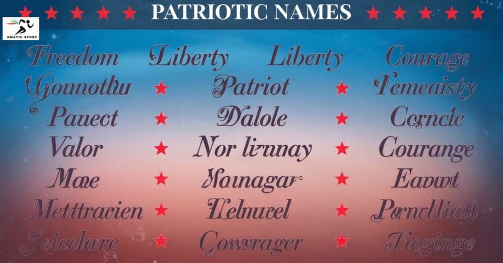 Patriotic Names